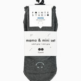 Mama & Mini Happy Full Foot Grip Sock Pack