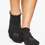 Happy Full Foot black grip socks for reformer Pilates