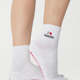 Snacks Ankle Grip Sock