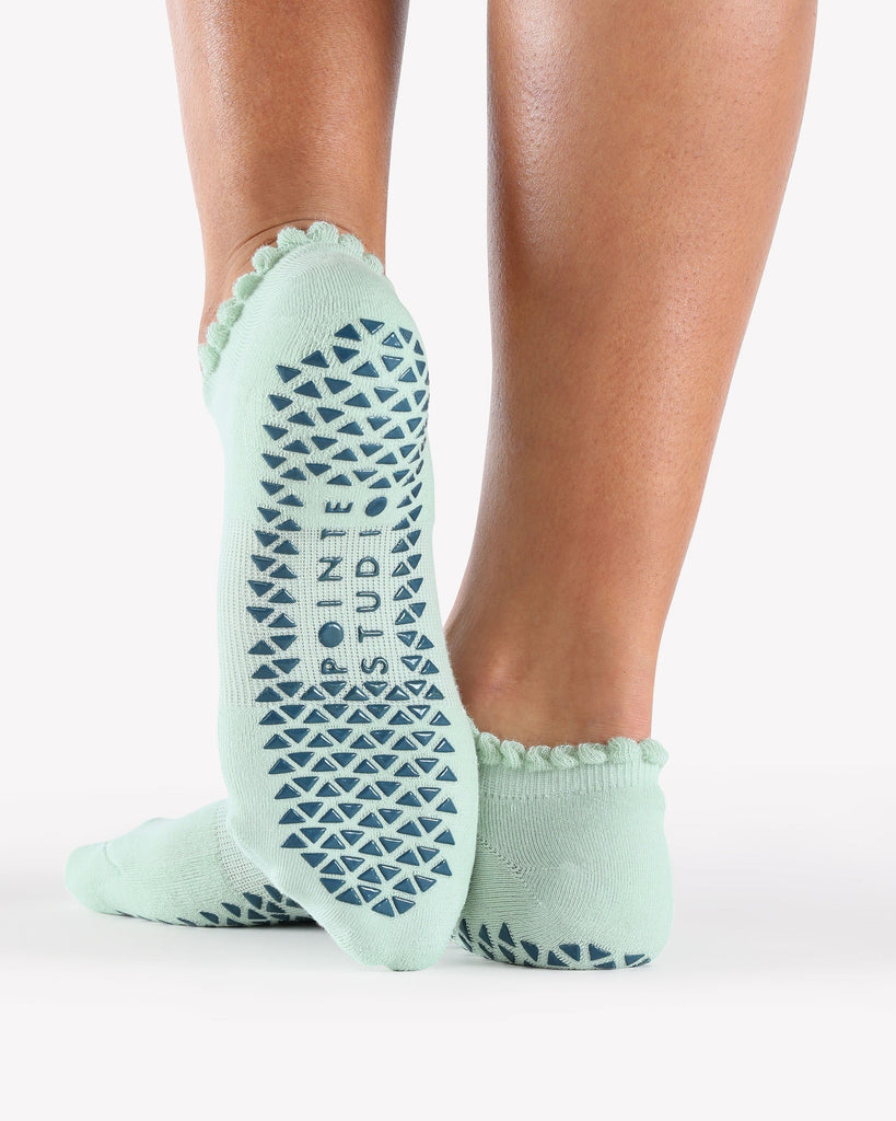 Grip socks are a Pilates lover's best friend 🥰 Shop these pretty