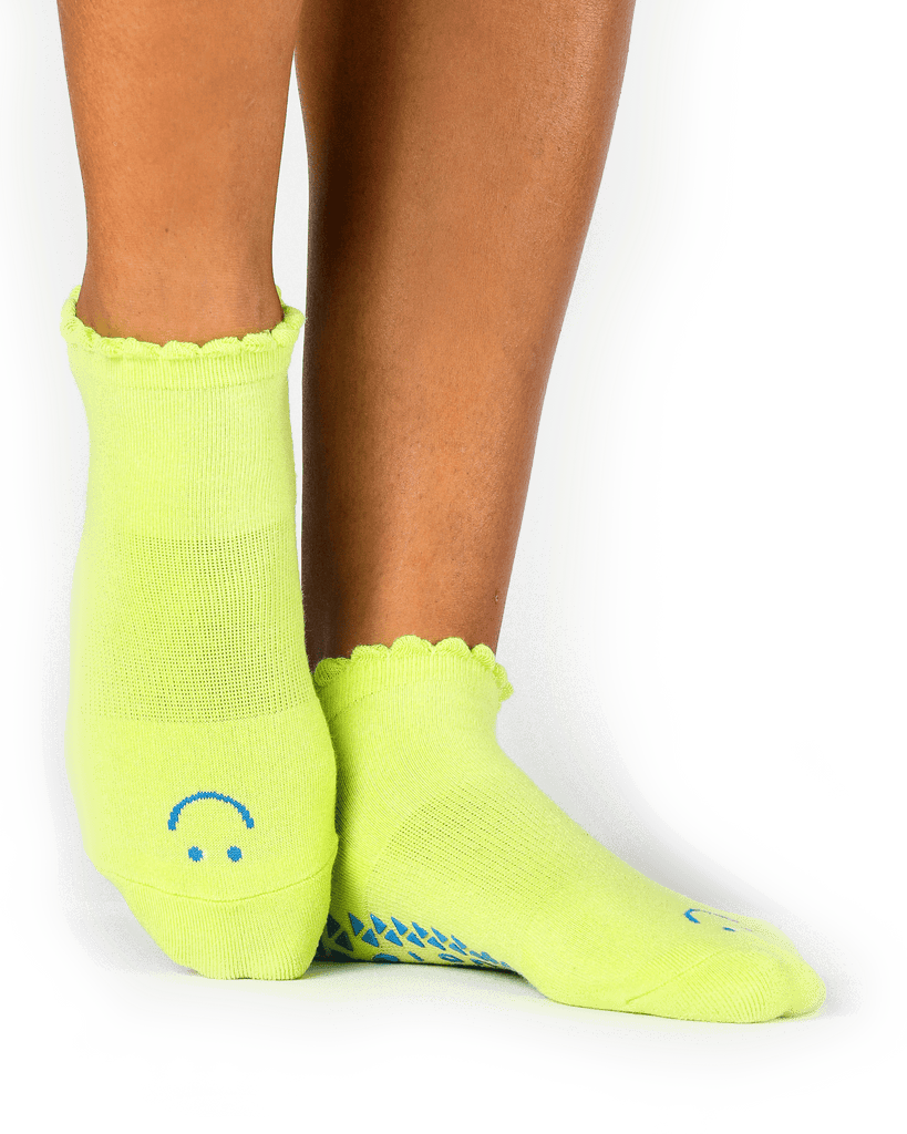 Fluorescent trainer socks discount