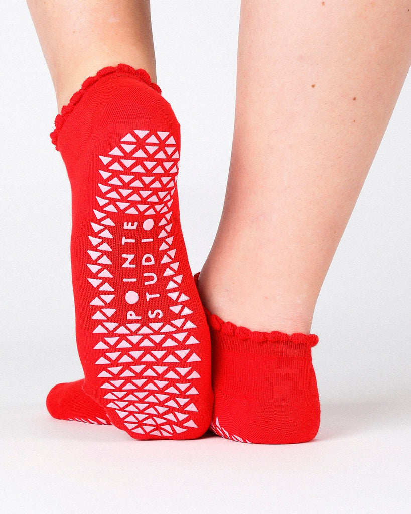 POINTE STUDIO Happy Grip Full Foot Socks - ShopStyle