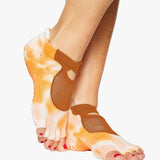 Jamie Toeless Grip Sock All over grip and power mesh for ventilation will power you through your hardest workout!