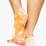 Jamie Toeless Grip Sock All over grip and power mesh for ventilation will power you through your hardest workout!