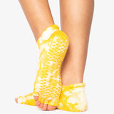 Washout Toeless Grip Sock