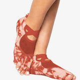 Washout Toeless Grip Sock