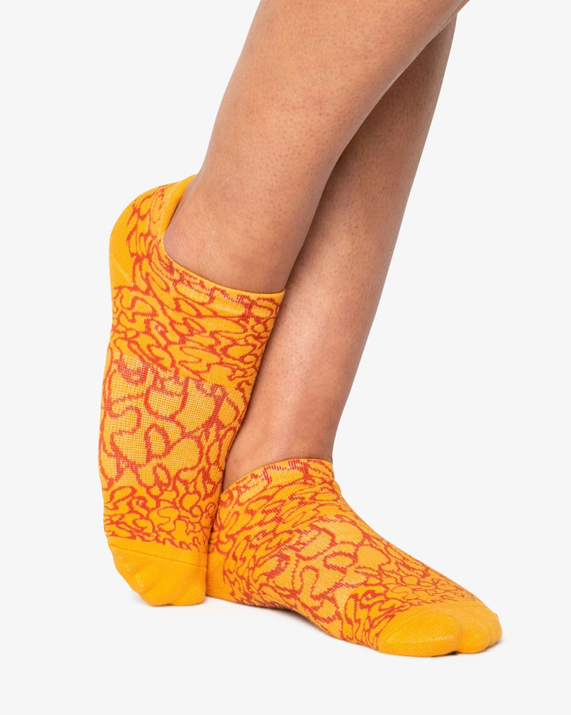 Abstract Full Foot Grip Sock