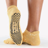 Tick Tock Full Foot Grip Sock