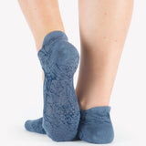 Marble Strap Grip Sock