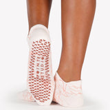 Marble Strap Grip Sock