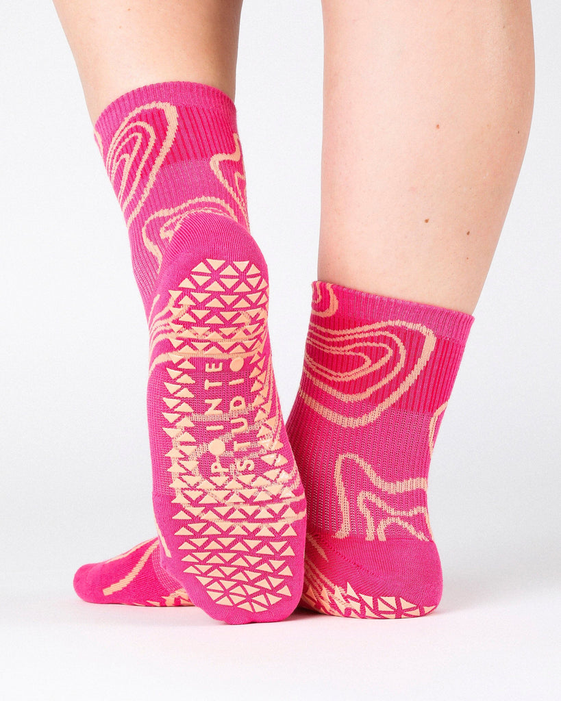 Grip Sock (1pk) Pink Friary LIMITED EDITION