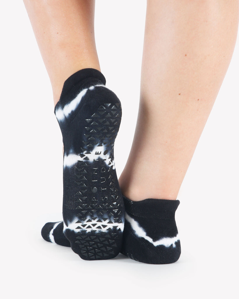 Shibori Strap Grip Sock