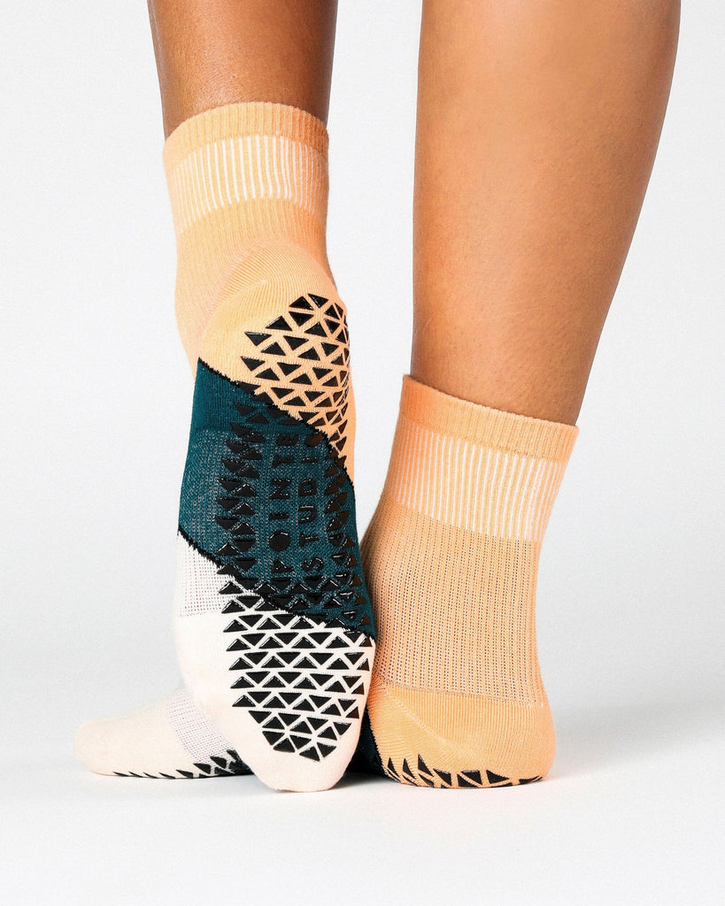 Chev Stripe Ankle Grip Sock
