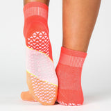 Chev Stripe Ankle Grip Sock