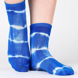 Shibori Ankle Grip Sock