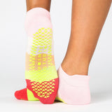 Layered Stripe Full Foot Grip Sock