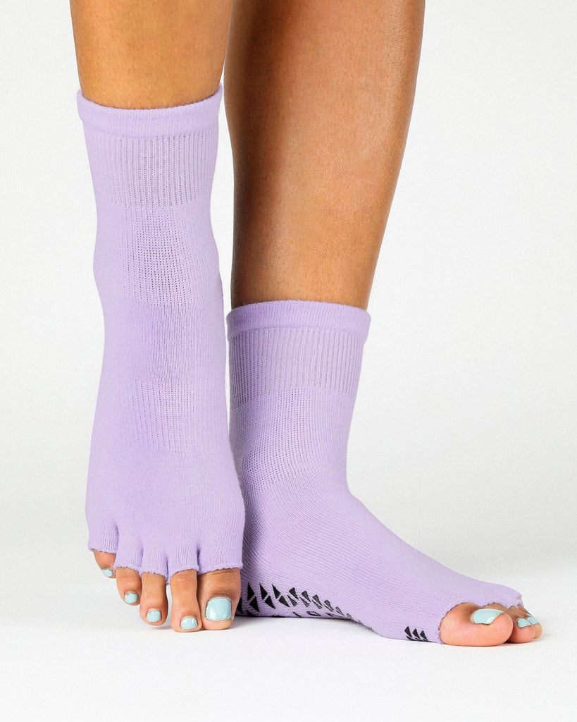 Mia Toeless Ankle Grip Sock